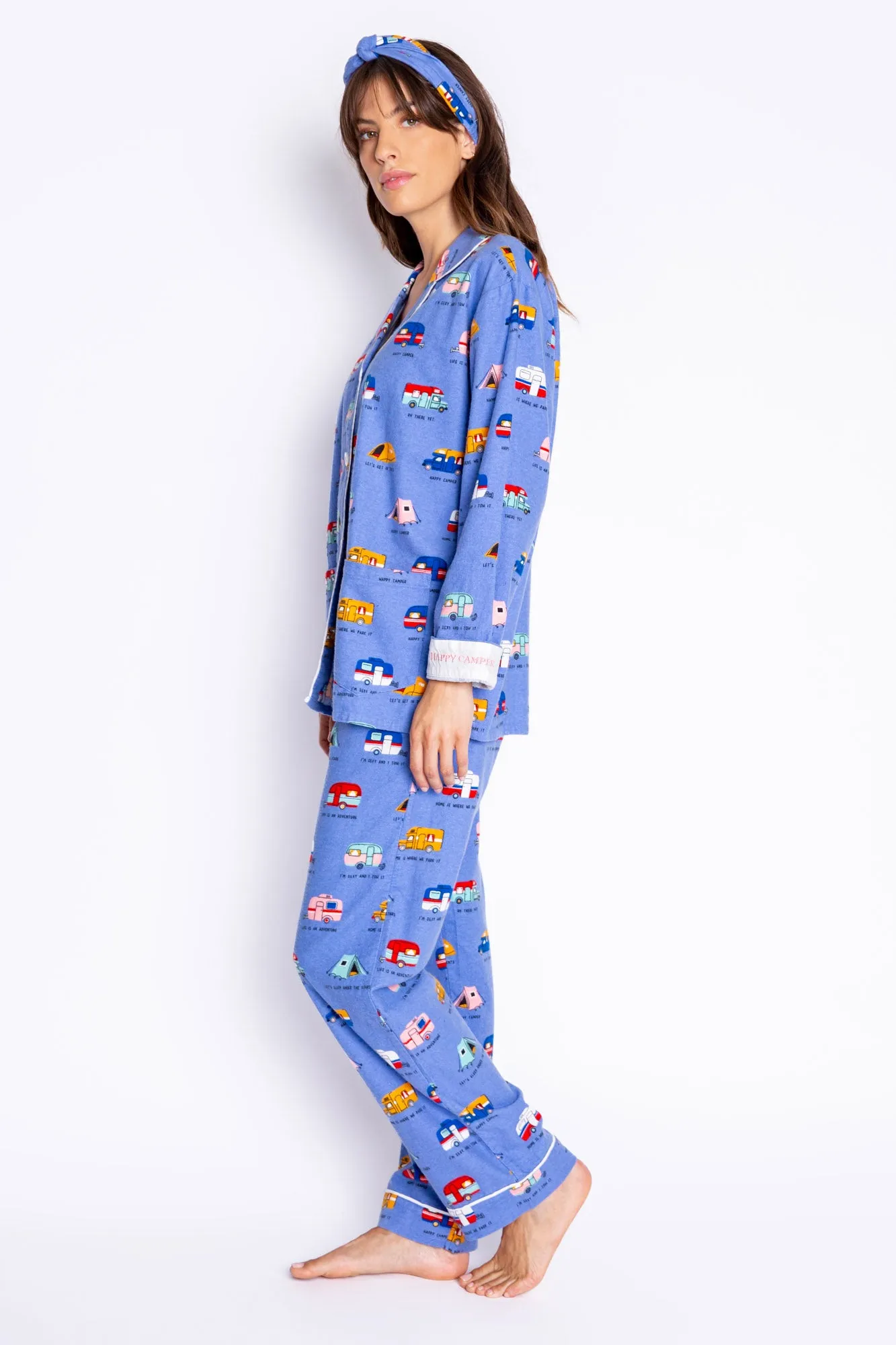 PJ Salvage Flannels Campers PJ Set