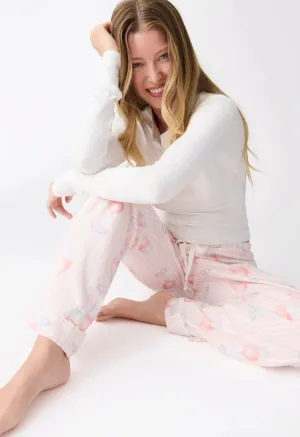 PJ Salvage Pajama Pant Pink Mist