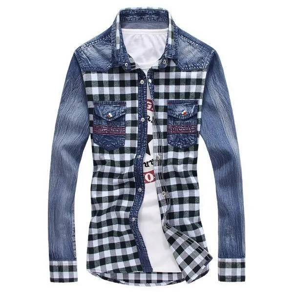 Plaid Fashion Button Up