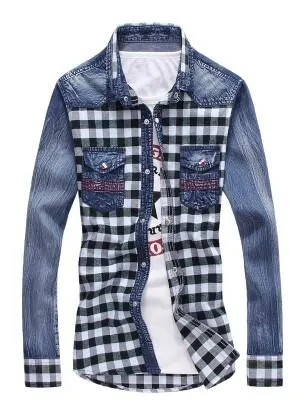 Plaid Fashion Button Up