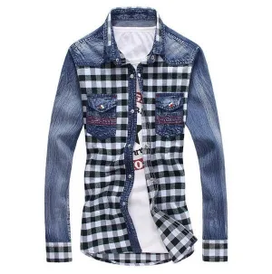 Plaid Fashion Button Up