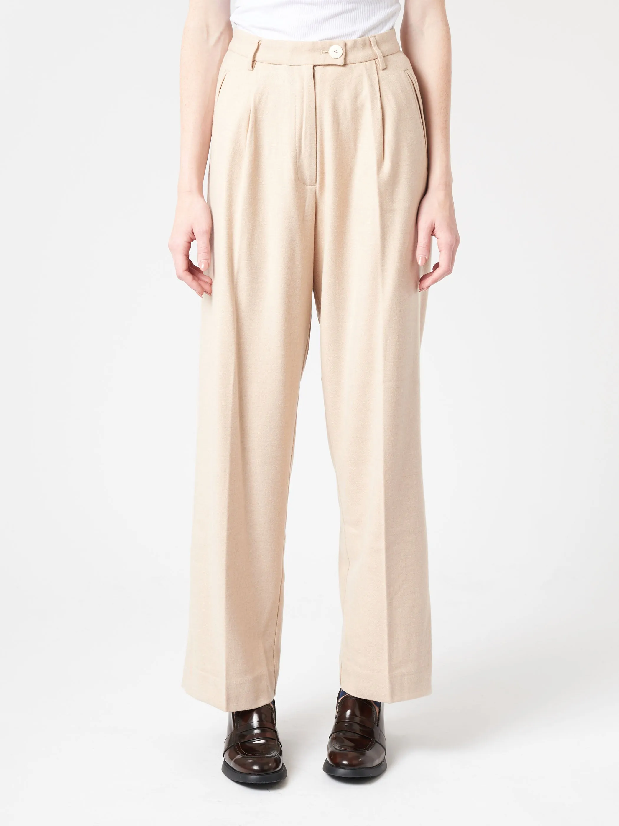 Pleated Trousers