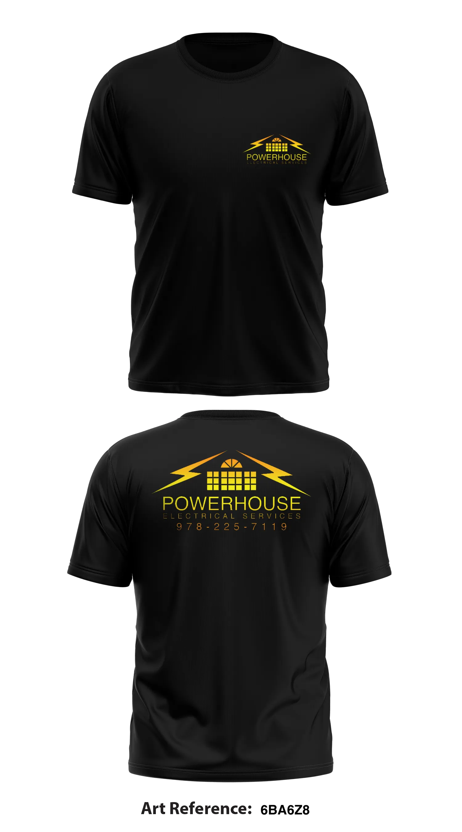 Powerhouse Electrical Services, Inc. Store 1 Core Men's SS Performance Tee - 6BA6z8