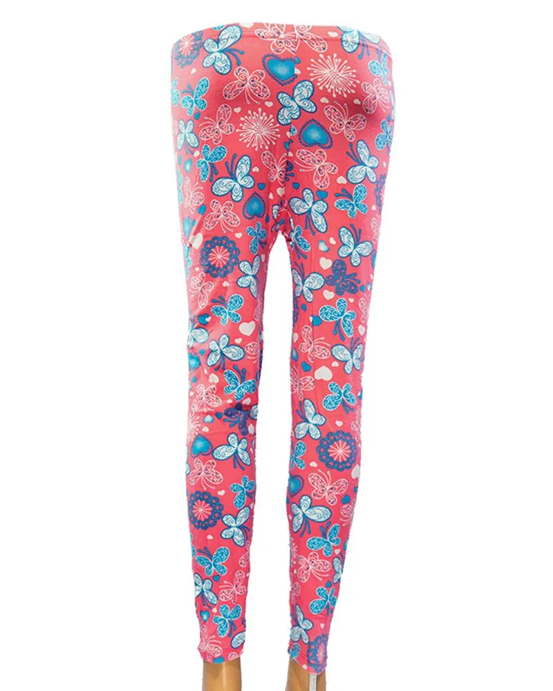 Printed Tights - Jersey Pajama For Women - PP-001