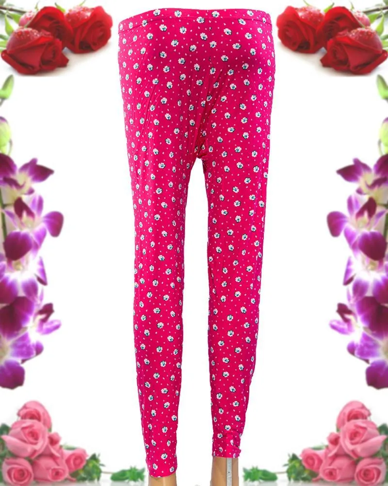 Printed Tights - Jersey Pajama For Women - PP-002