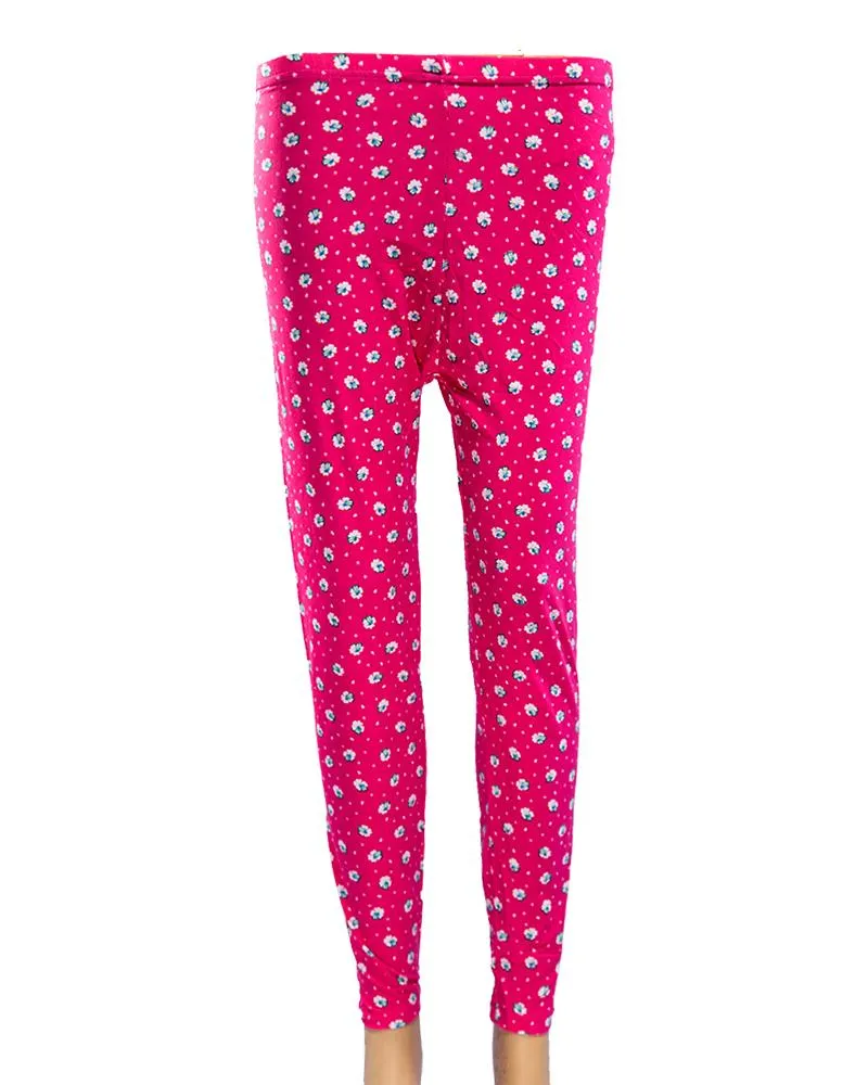 Printed Tights - Jersey Pajama For Women - PP-002