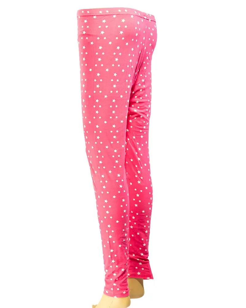 Printed Tights - Jersey Pajama For Women - PP-003