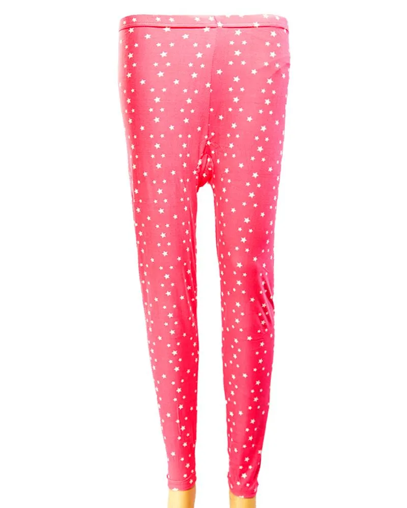 Printed Tights - Jersey Pajama For Women - PP-003