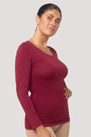 Pure Comfort Modal Long Sleeve Top