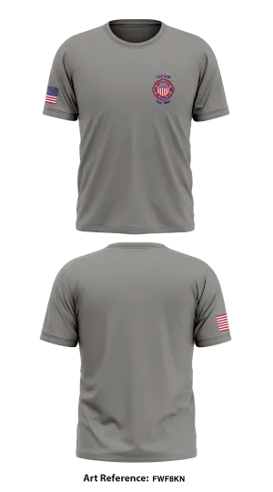 quincy fire dept. Store 1 Core Men's SS Performance Tee - fWf8kN