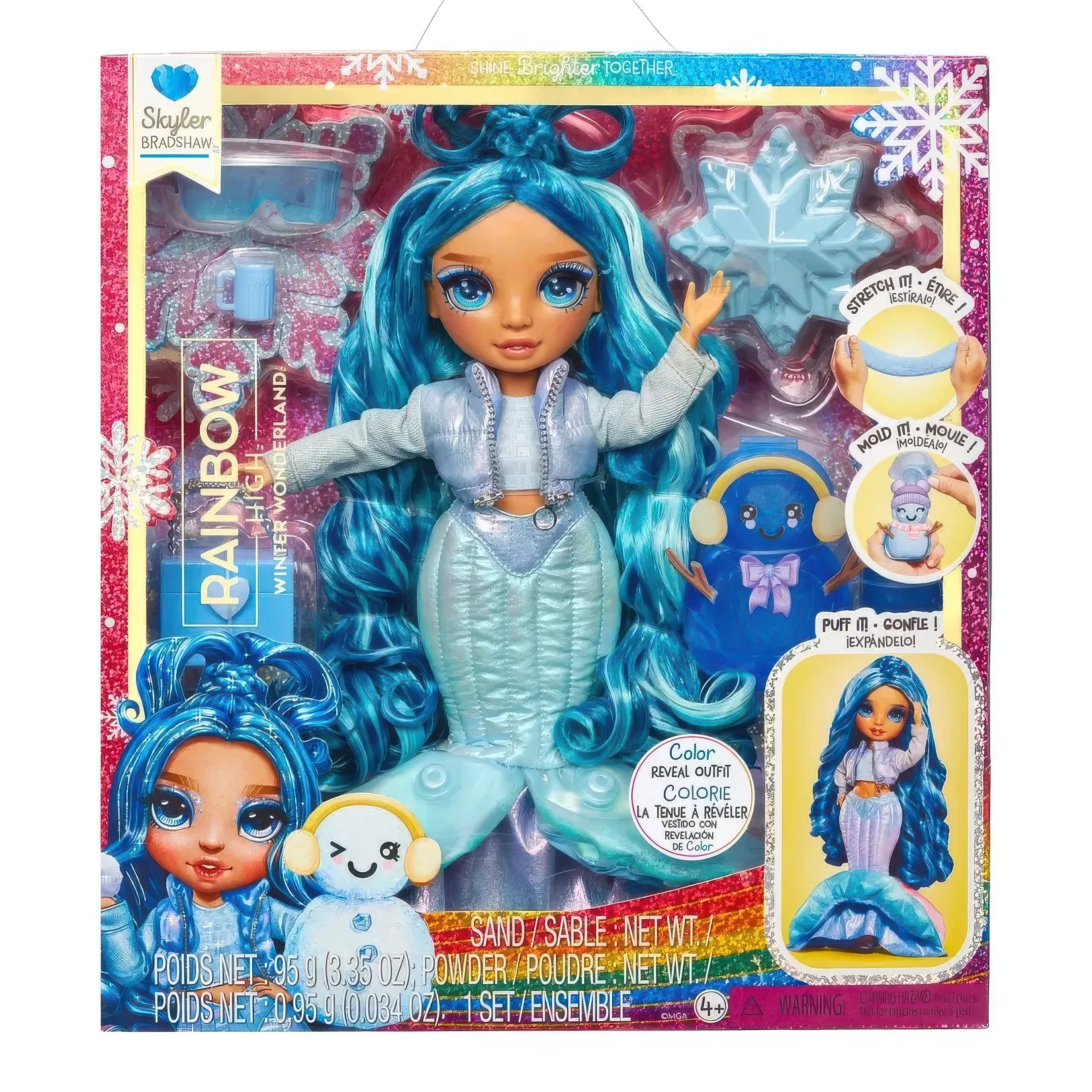 Rainbow High: Winter Wonderland Fashion Doll – Skyler Bradshaw