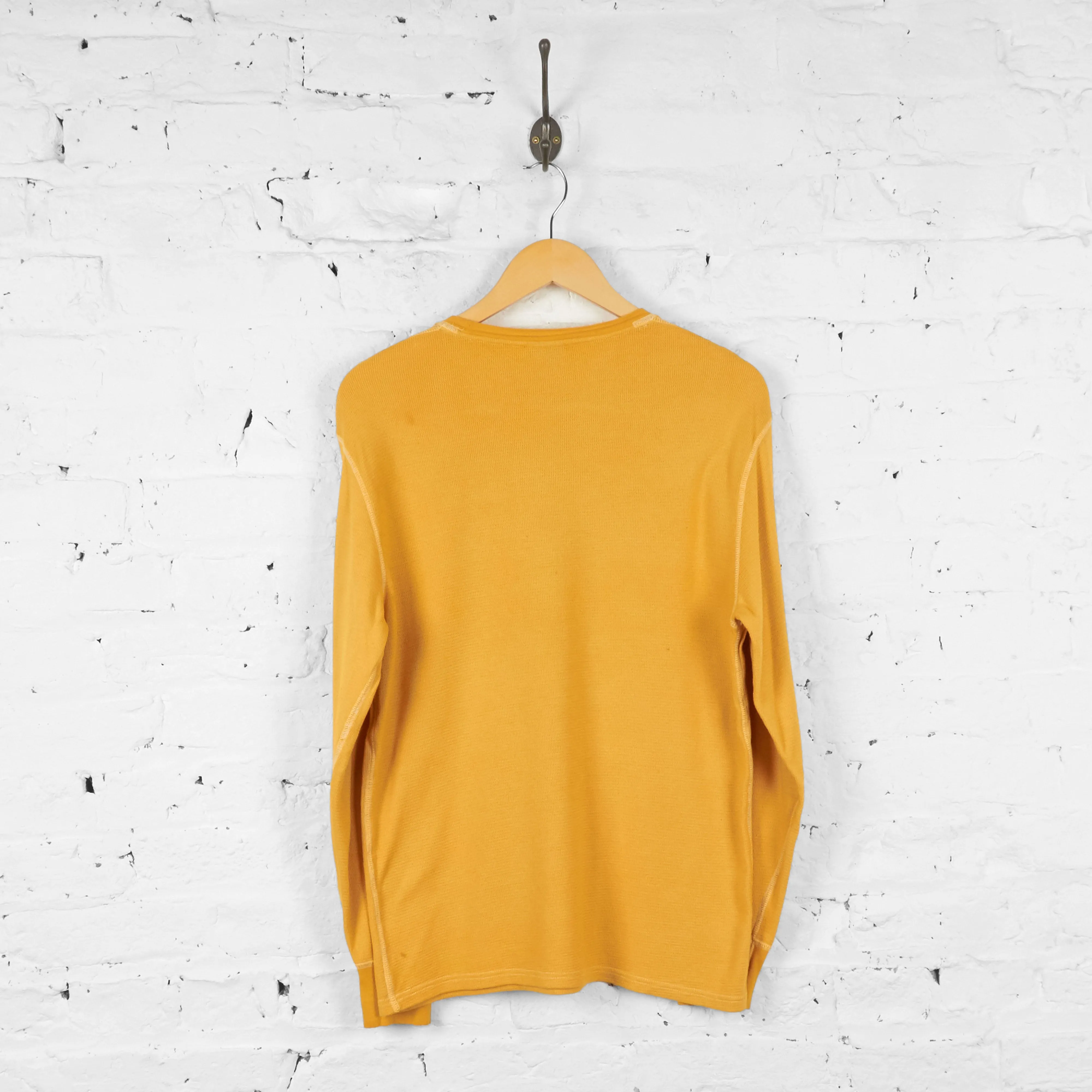 Ralph Lauren Sleepwear Long Sleeve T Shirt - Yellow - M