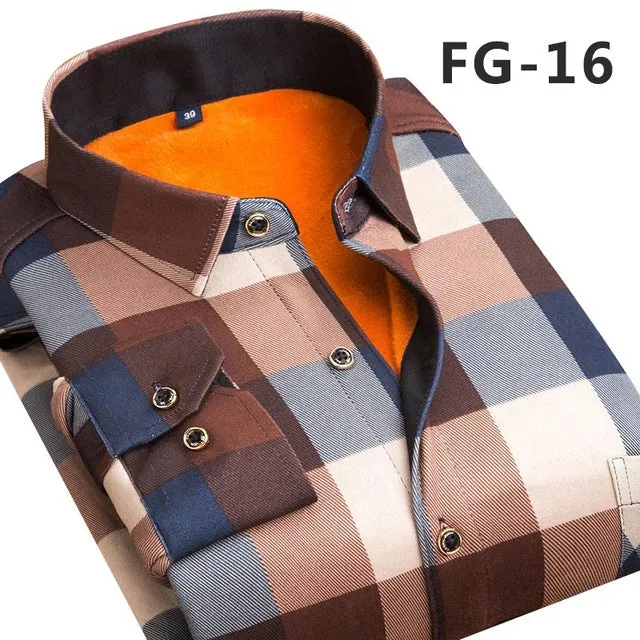 Regular Fit Plaid Shirts