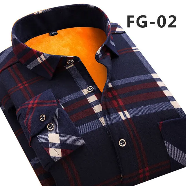 Regular Fit Plaid Shirts