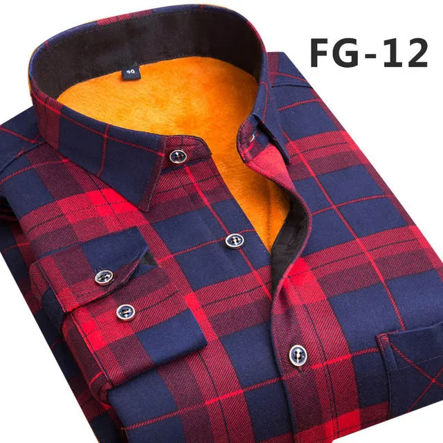 Regular Fit Plaid Shirts