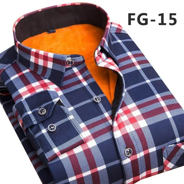 Regular Fit Plaid Shirts