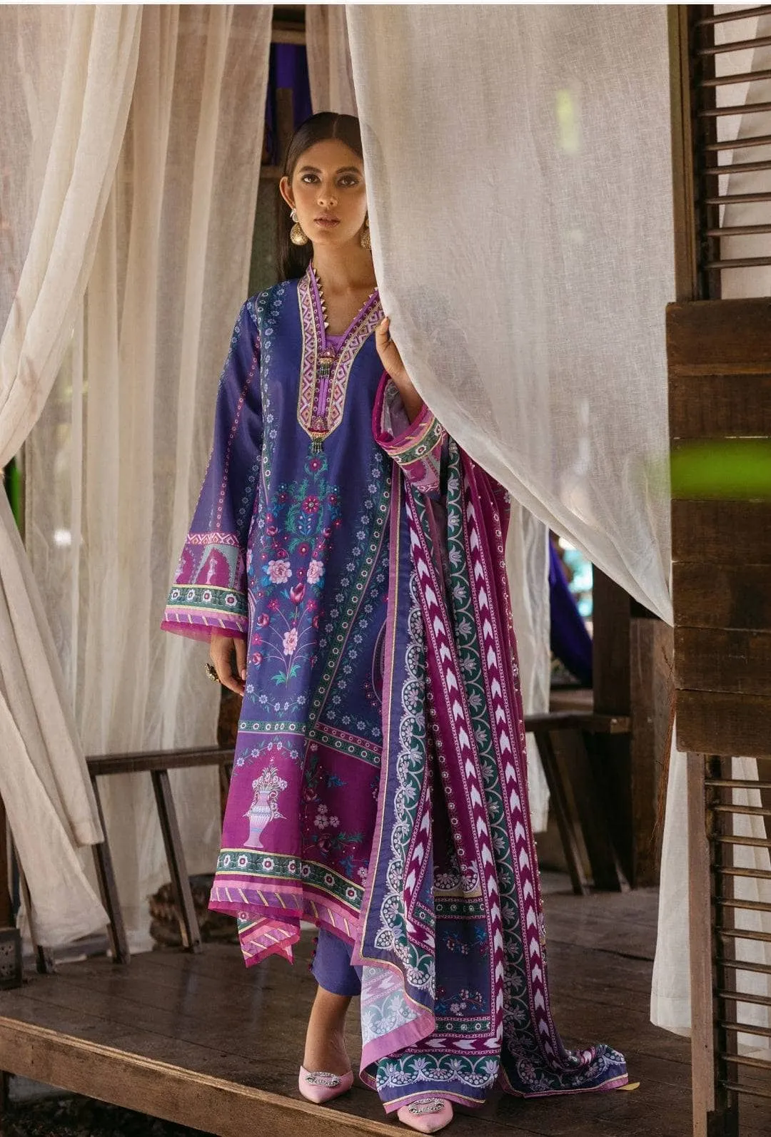 Restocked/Mushq Silk Luxury/Indigo