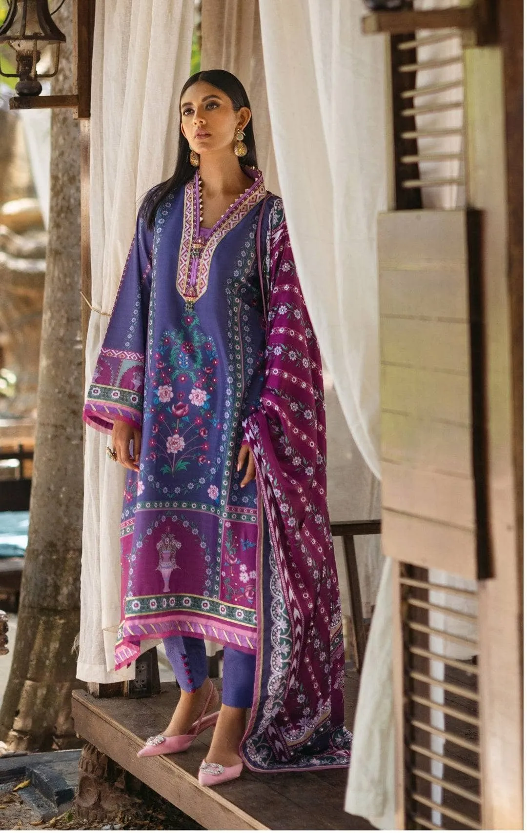 Restocked/Mushq Silk Luxury/Indigo
