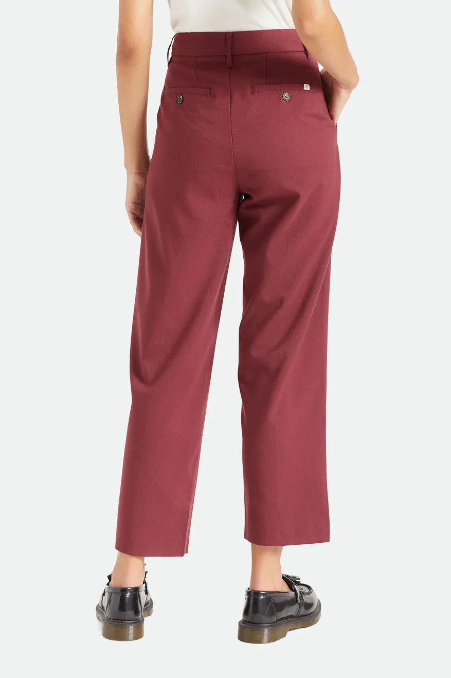 Retro Trouser Pant - Emerald