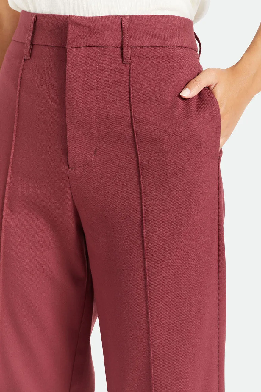 Retro Trouser Pant - Emerald