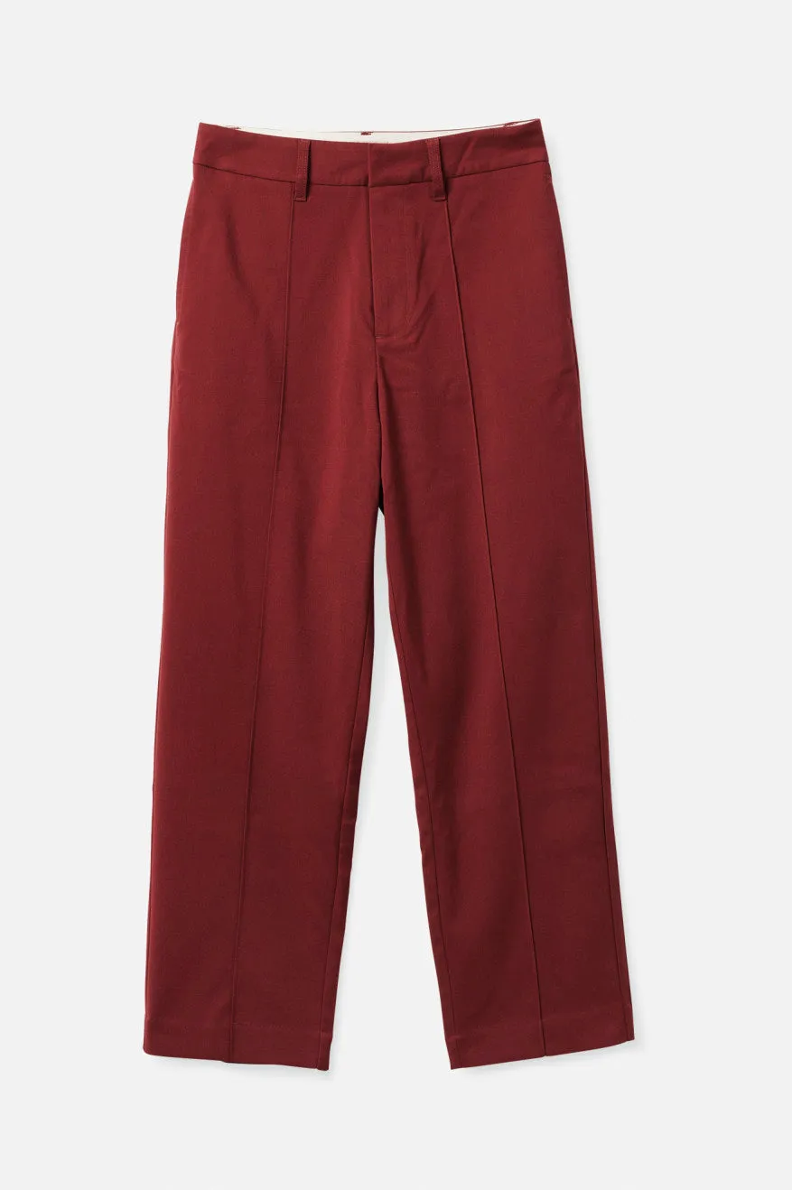 Retro Trouser Pant - Emerald