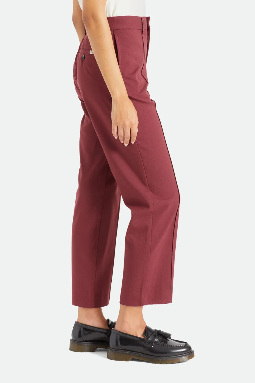 Retro Trouser Pant - Emerald