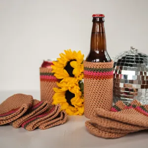 retro vada winter koozie