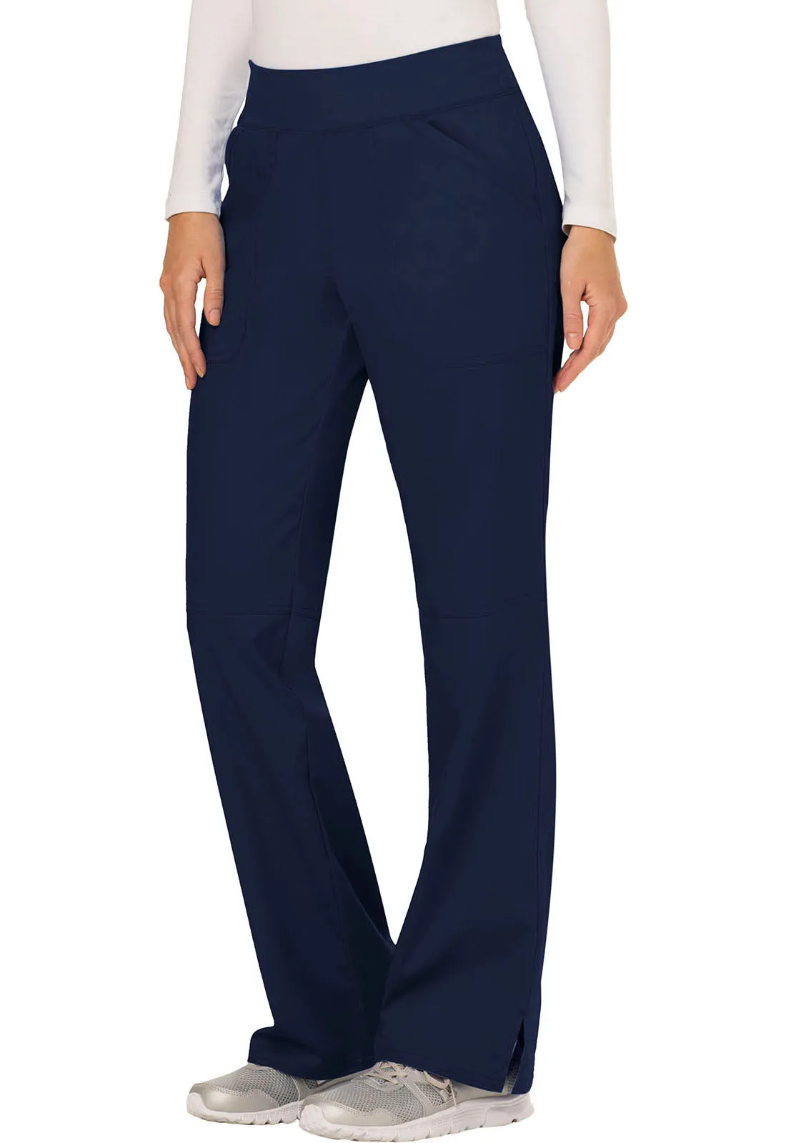 Revolution WW110 Mid Rise Straight Leg Pull-on Pants Navy