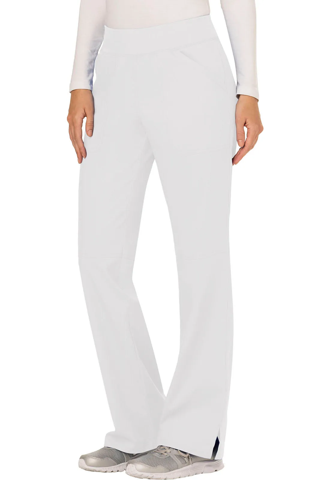 Revolution WW110 Mid Rise Straight Leg Pull-on Pants White