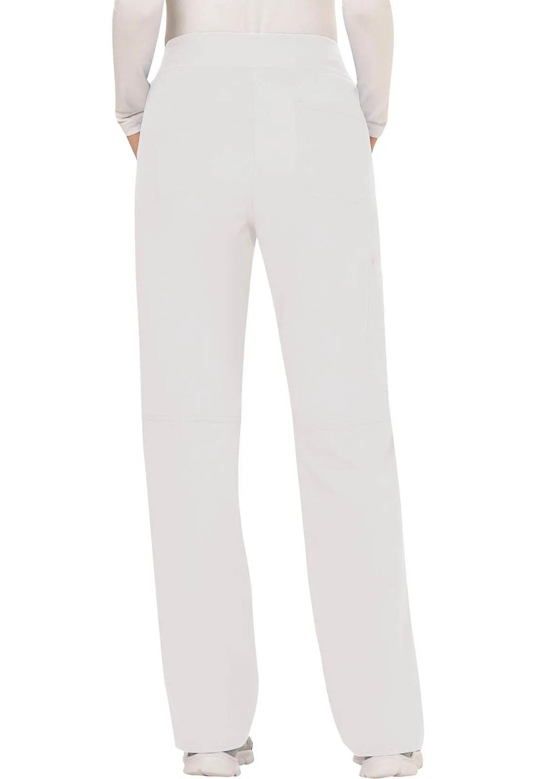 Revolution WW110 Mid Rise Straight Leg Pull-on Pants White