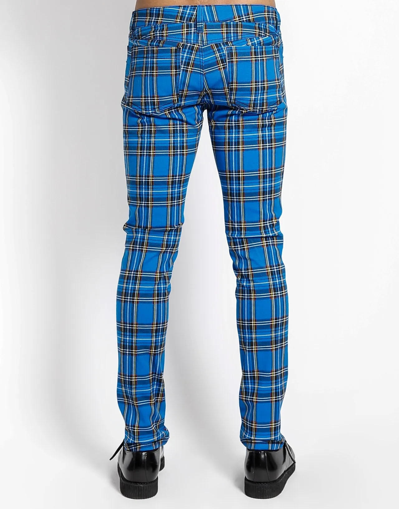 ROCKER JEAN ROYAL PLAID