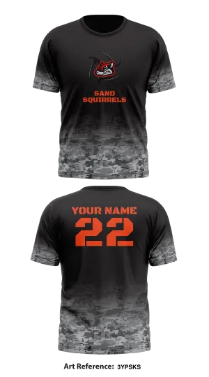 Sand Squirrels Store 1 Core Men's SS Performance Tee - 3YPsKS