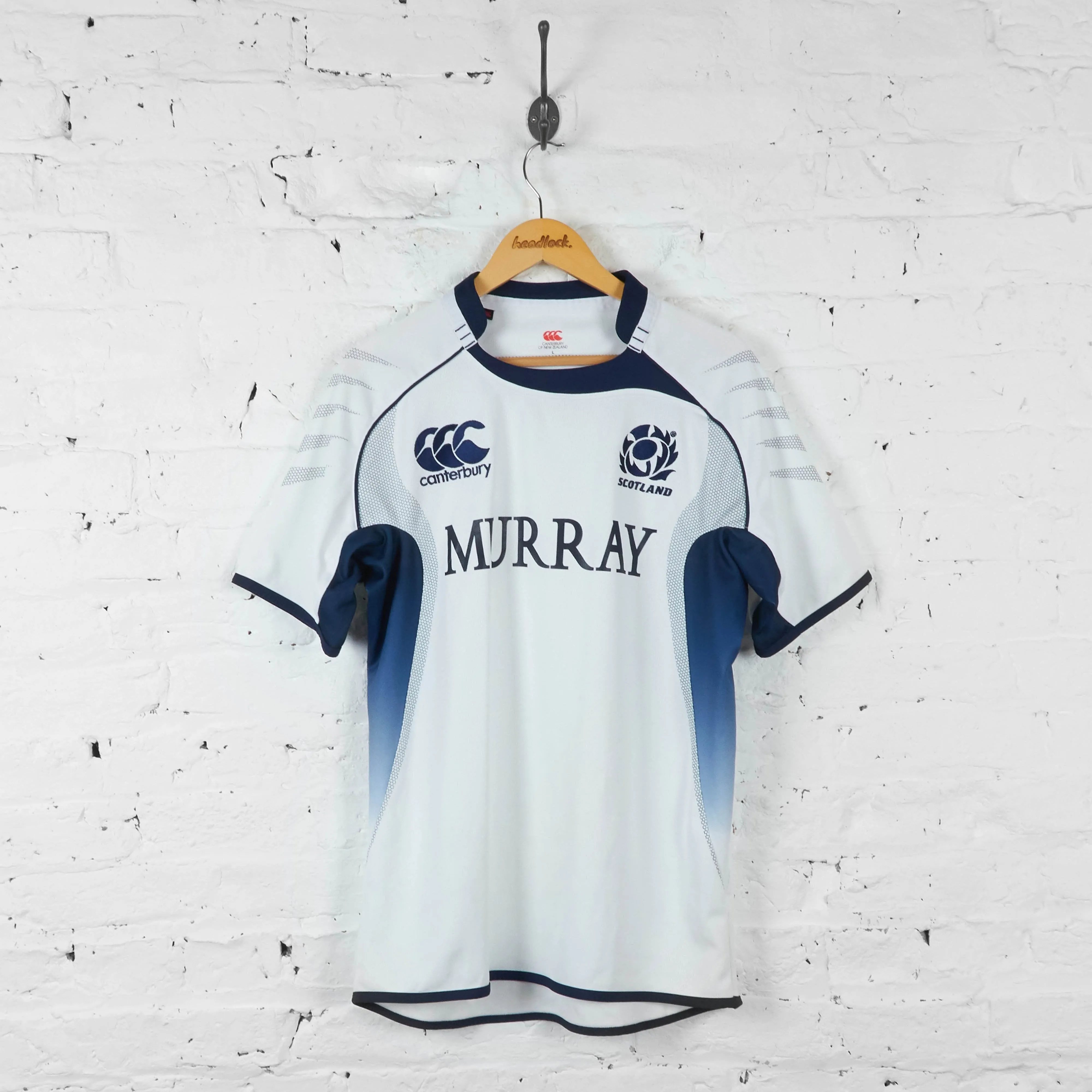 Scotland Canterbury 2009 Rugby Shirt - White - L