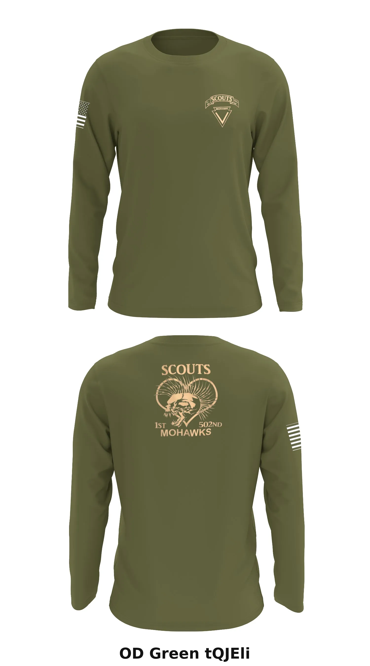 Scouts Snipers  Store 1 Core Men's LS Performance Tee - tQJEli