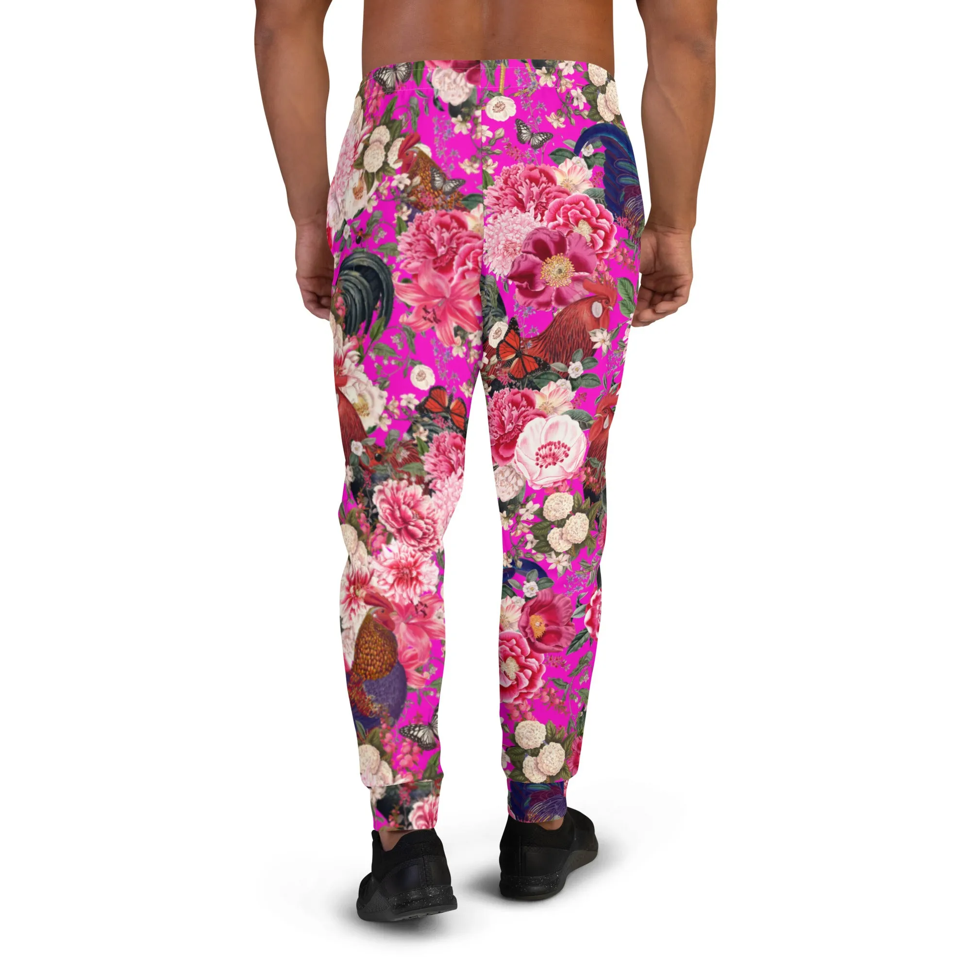 Secret Chicken Garden Unisex Joggers, roosters