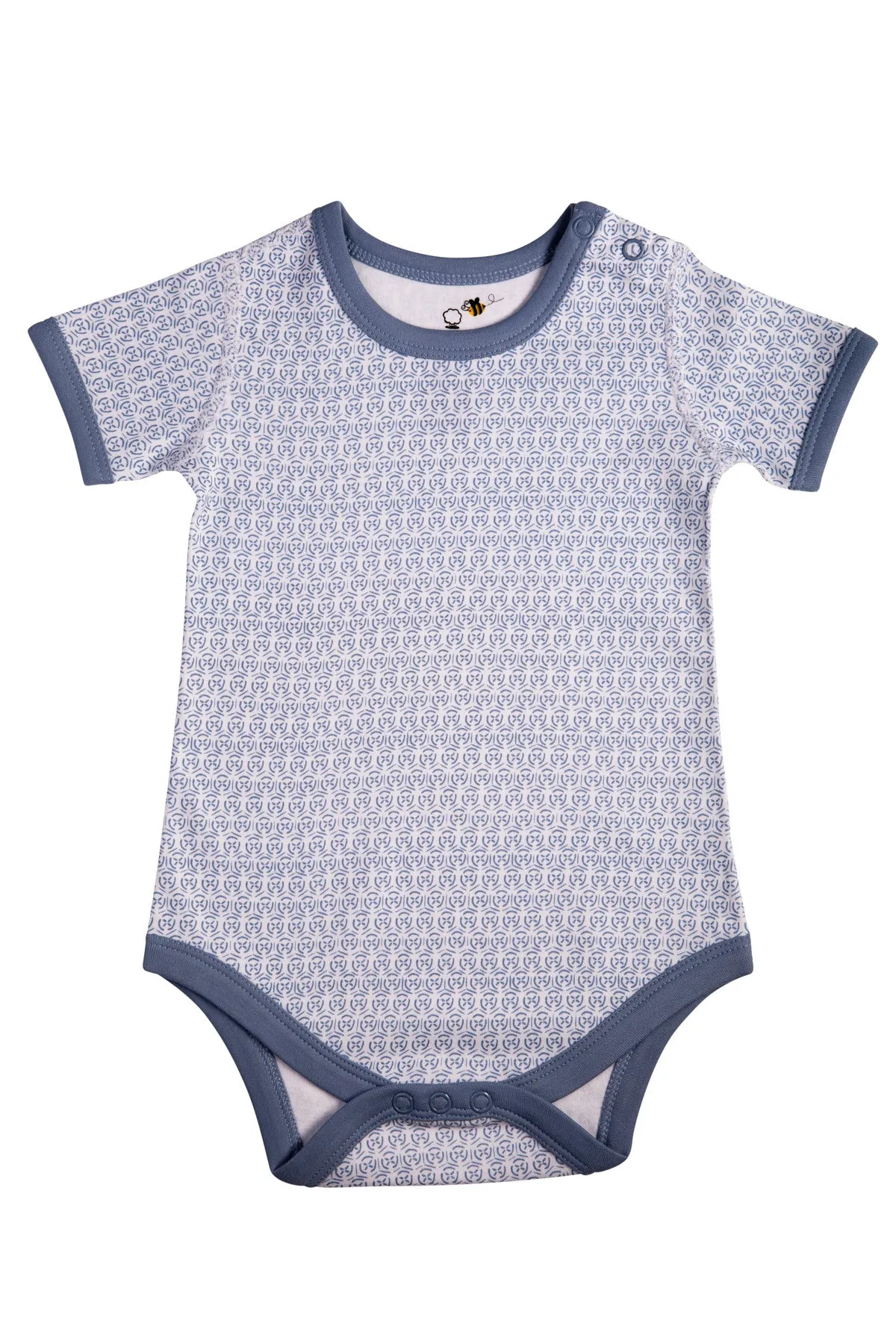 Set of Baby Unisex Organic LS & SS Bodysuits (6 Piece Set)