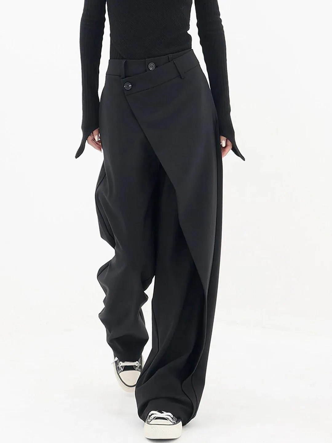 Sheila | Asymmetrical Elegant Palazzo Pants