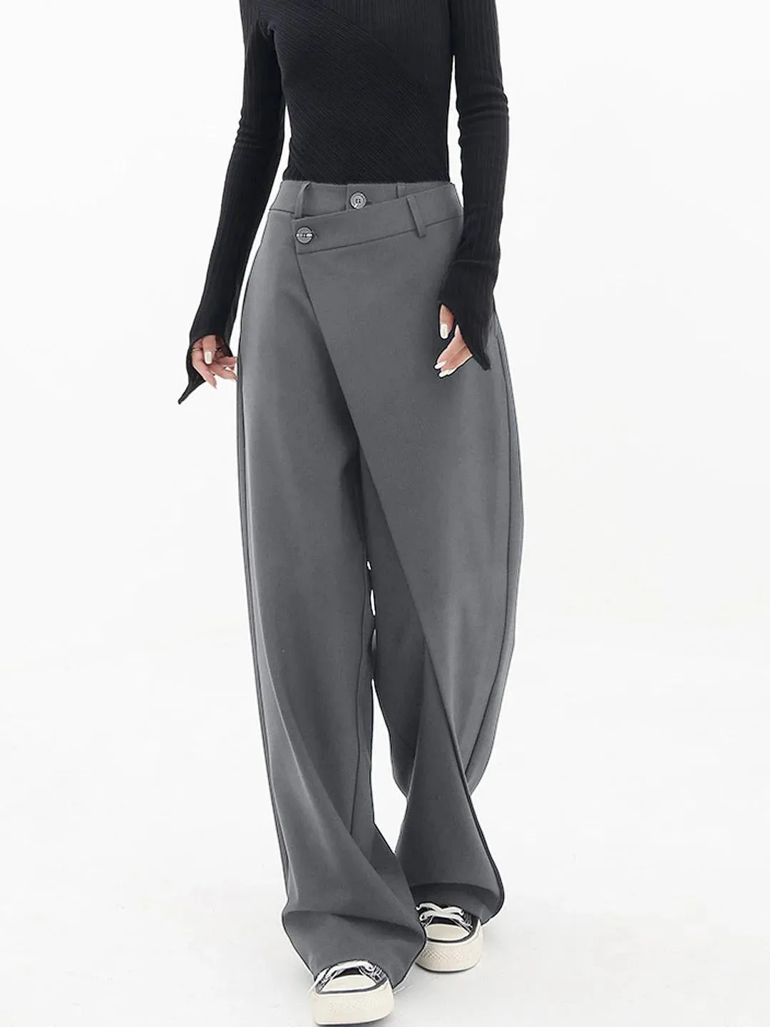 Sheila | Asymmetrical Elegant Palazzo Pants