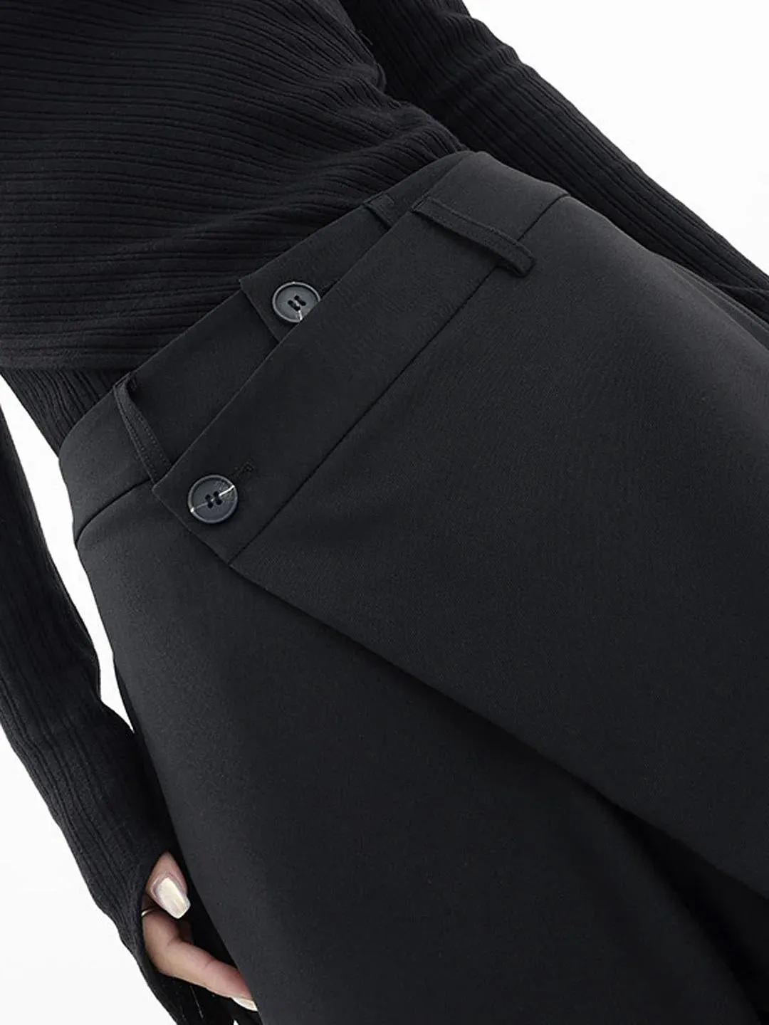 Sheila | Asymmetrical Elegant Palazzo Pants