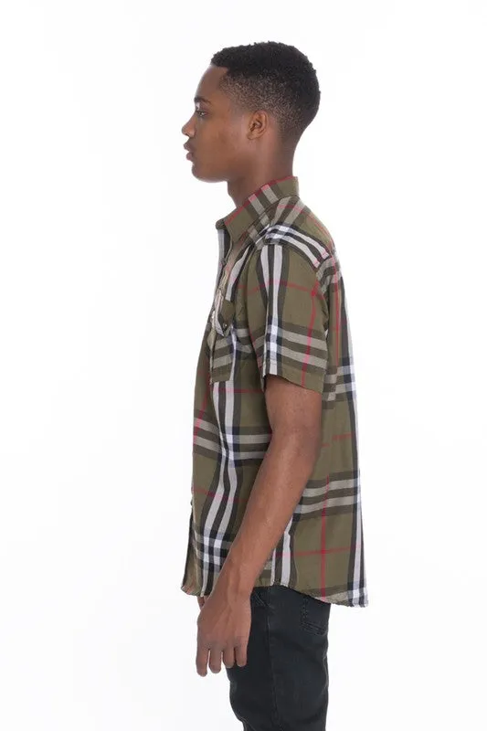 Short Checker Shirt