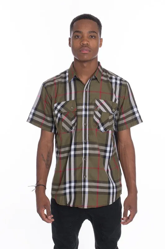 Short Checker Shirt