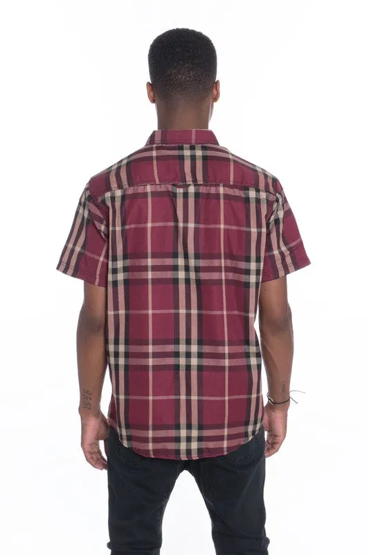 Short Checker Shirt