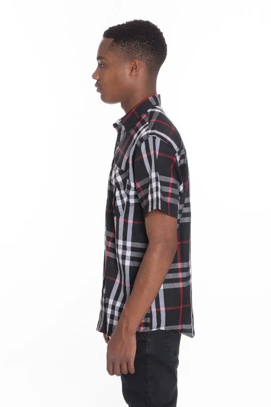 Short Checker Shirt