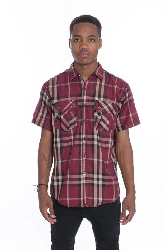 Short Checker Shirt