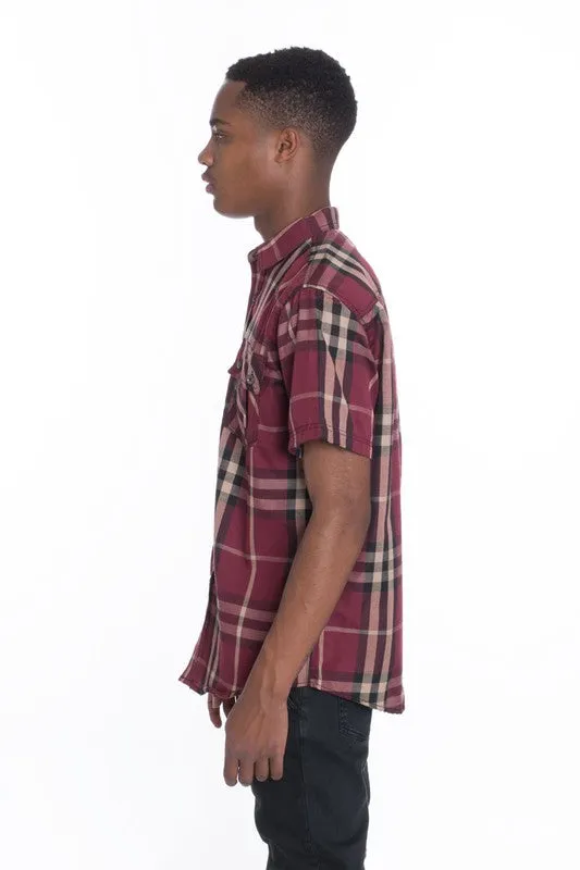 Short Checker Shirt