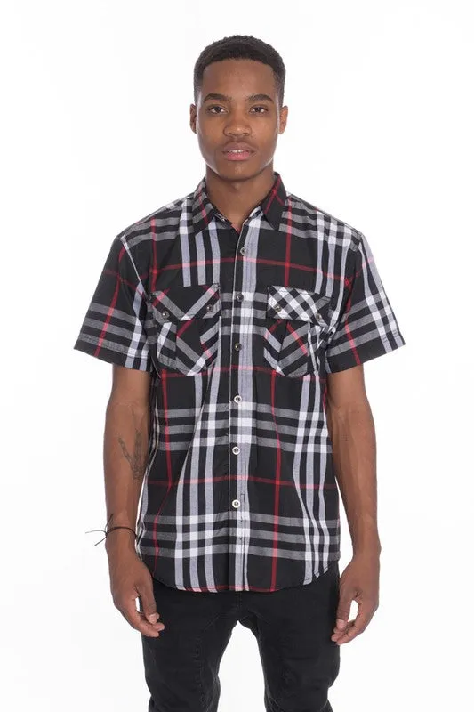 Short Checker Shirt