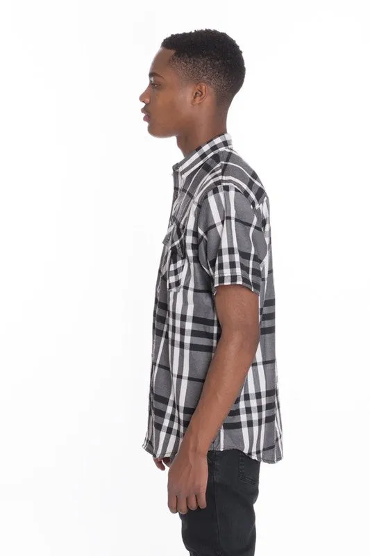 Short Checker Shirt