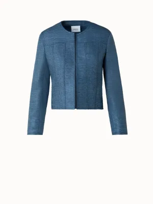 Short Jacket in Indian Silk Ottoman