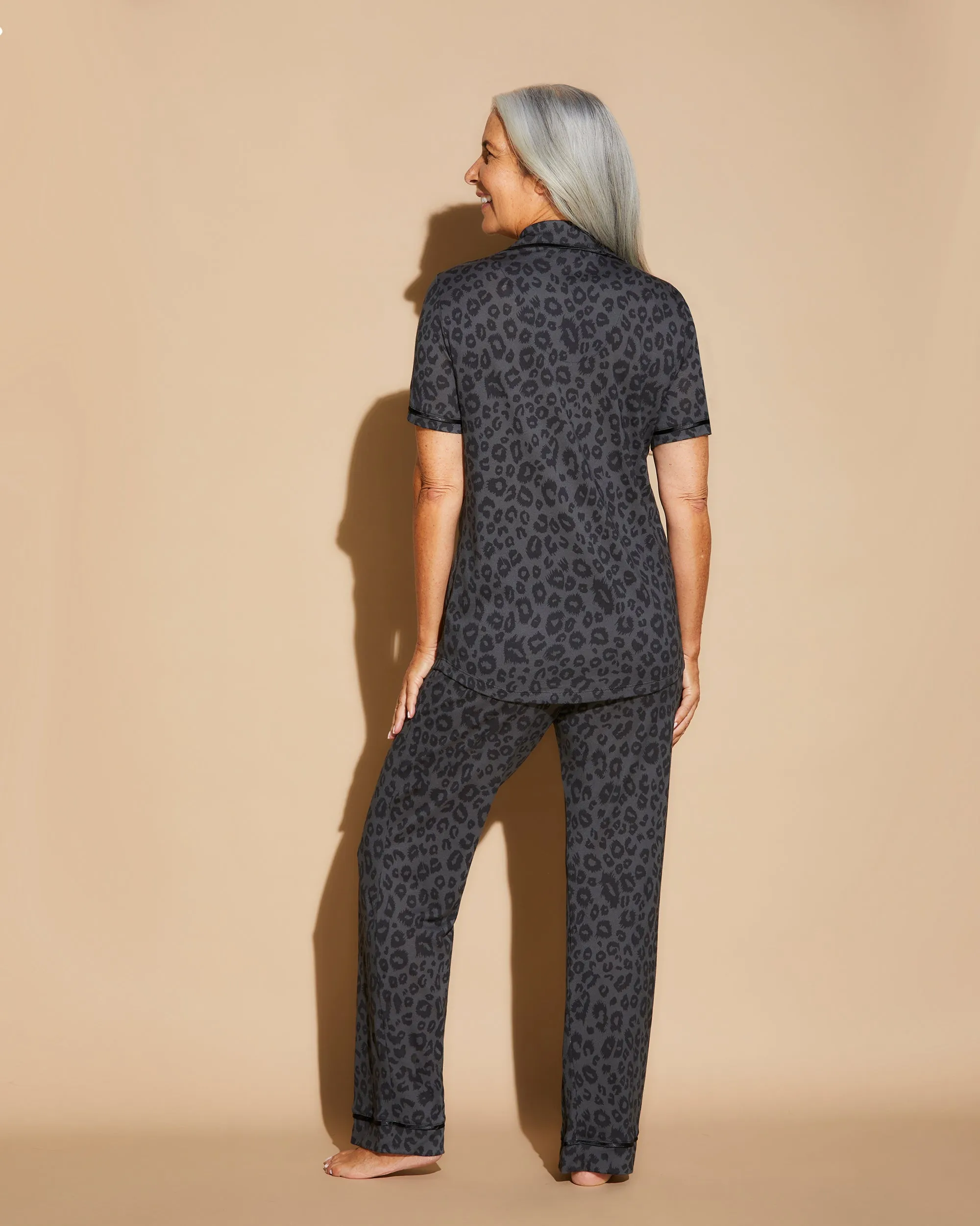 Short Sleeve Top & Pant Pajama Set