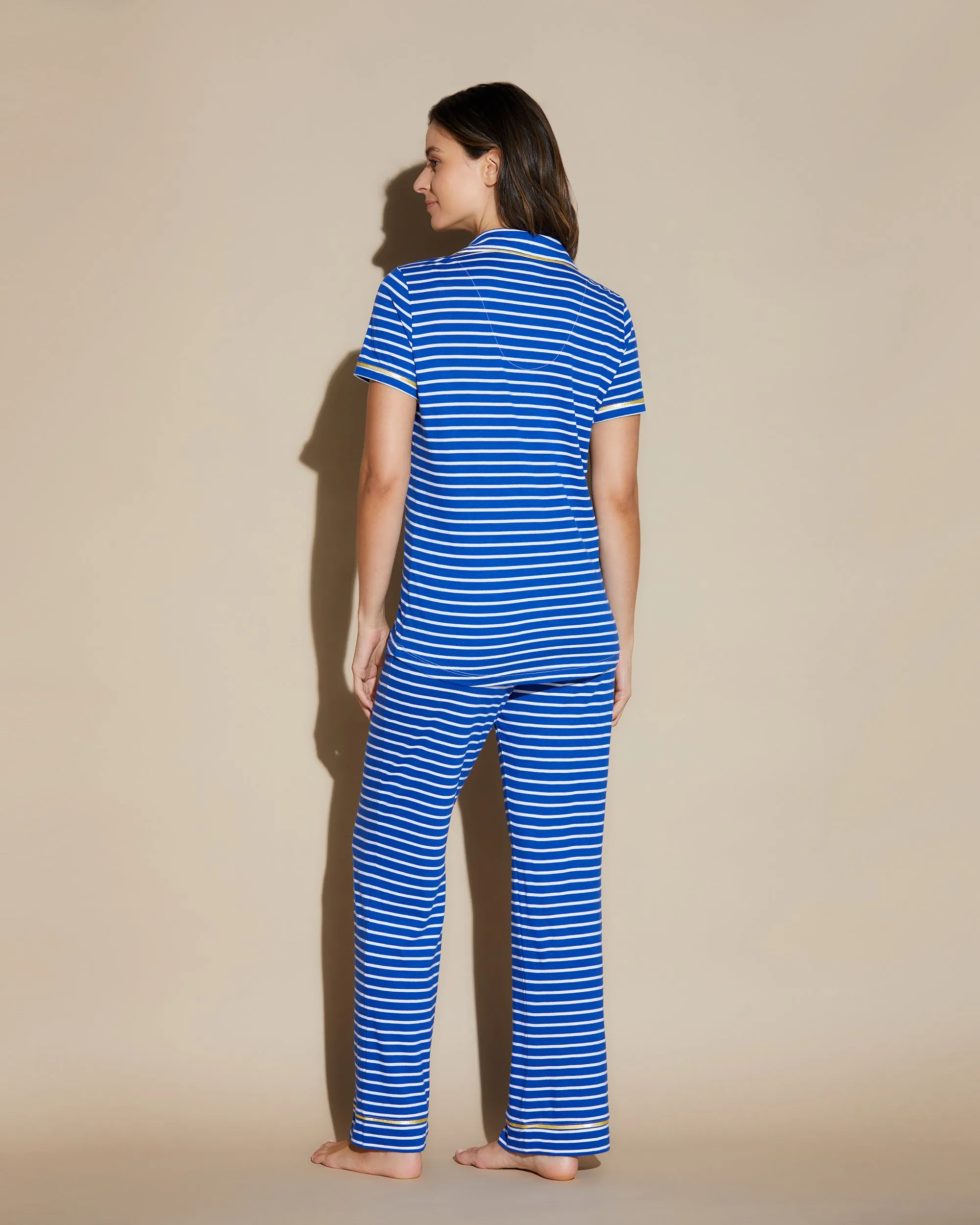 Short Sleeve Top & Pant Pajama Set